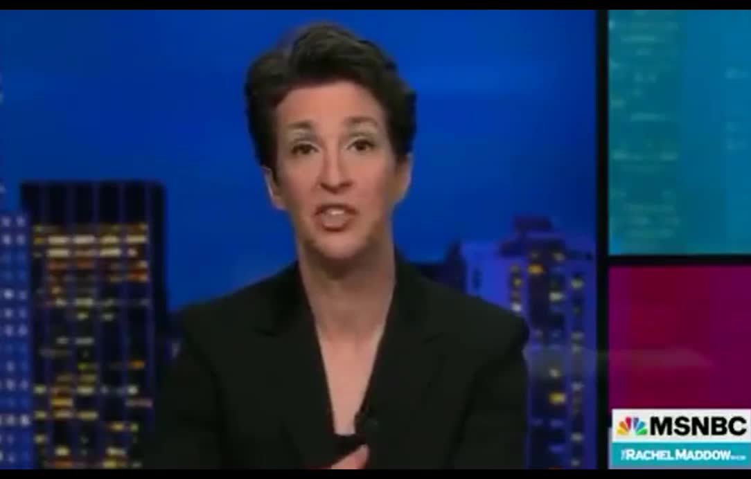 Rachel Maddow Off Air - Is this why? - Vaccines Stop The Spread