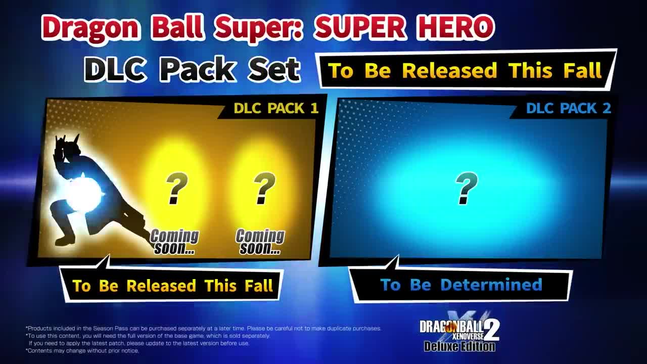 Dragon Ball Xenoverse 2 - Super Hero DLC Gamma 2 Character Trailer PS4