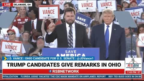 Trump Endorses J.D. Vance: Imagine All The RINO Tears When He Wins