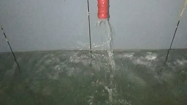 running faucet