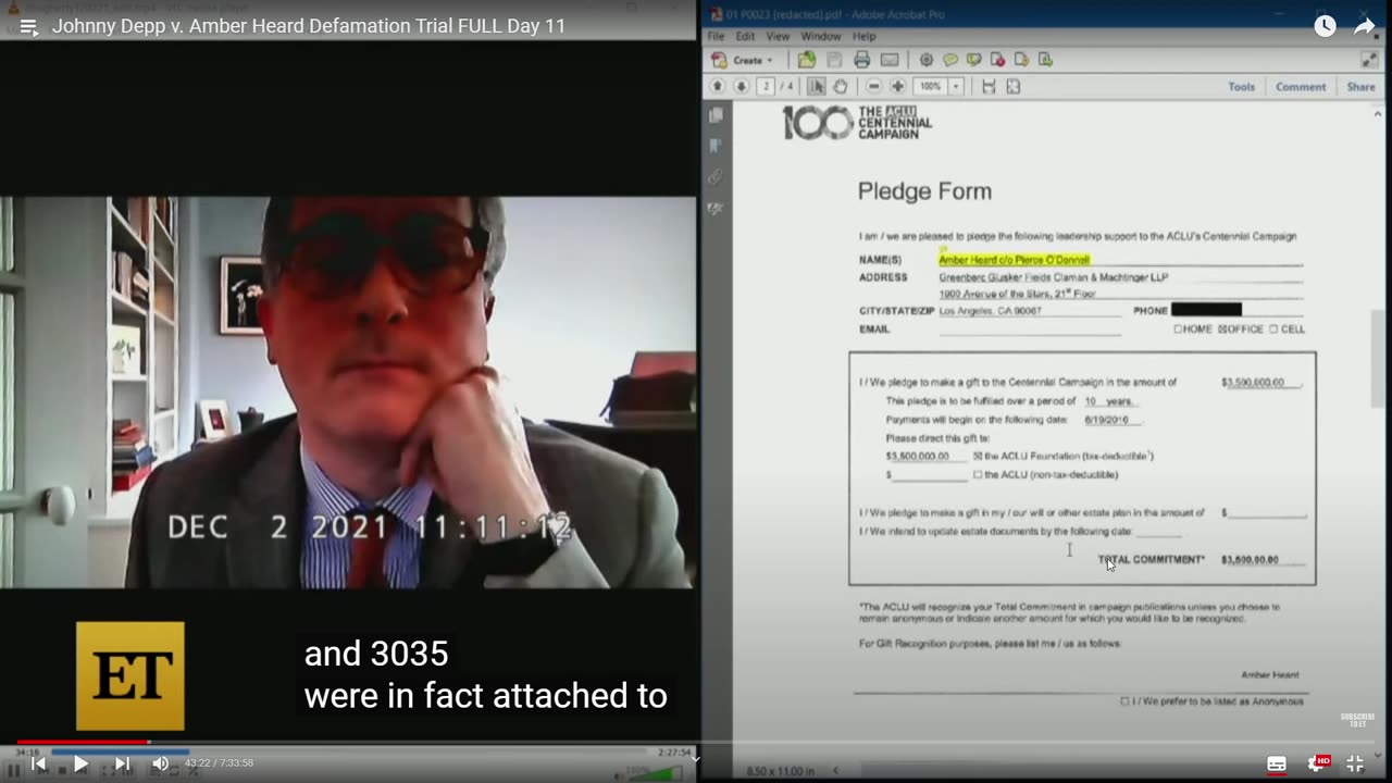Couples react: Depp vs Heard trial, day 11 - Video Deposition of Terrance Dougherty (direct)