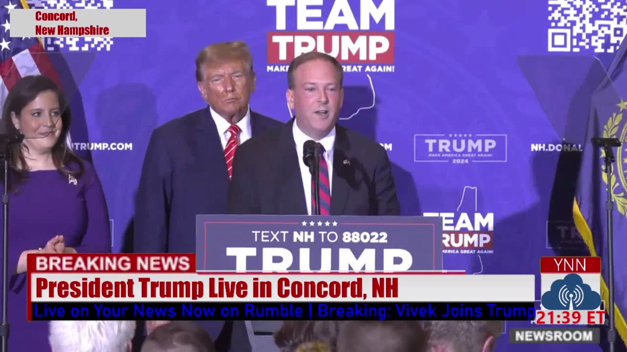 Lee Zeldin x Donald J. Trump