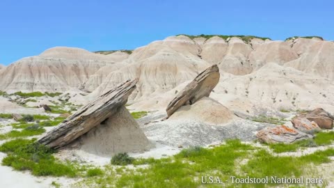 Fifty of the most beautiful places on Earth, delightful natural landscapes.
