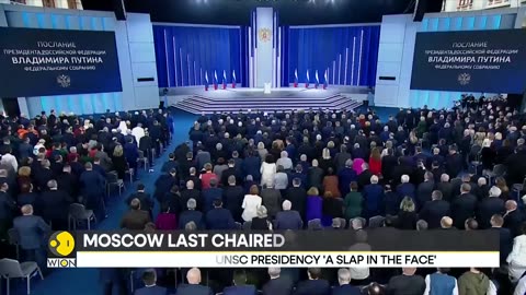 Ukraine decries 'symbolic blow' as Russia assumes UNSC Presidency