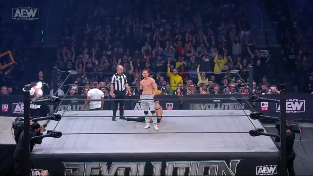 ORANGE CASSIDY TRIED AT AEW REVOLUTION _ ORDER THE REPLAY NOW