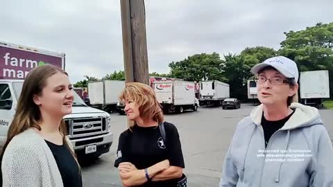 6.20.2022 Buffalo New York North American Unity Tour Food Drive Donations to Feed Shooting Victims