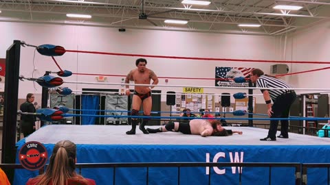 Iconic Championship Wrestling:(Southeastern Heavyweight Championship)(C)Matt Bear vs Yela Man