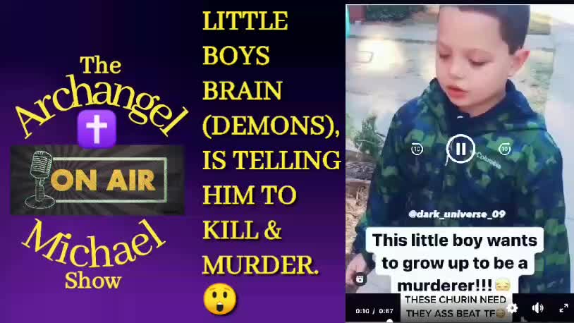 Little Boy Wants To Be A Murderer, When He Grows Up!!! WTF 😲