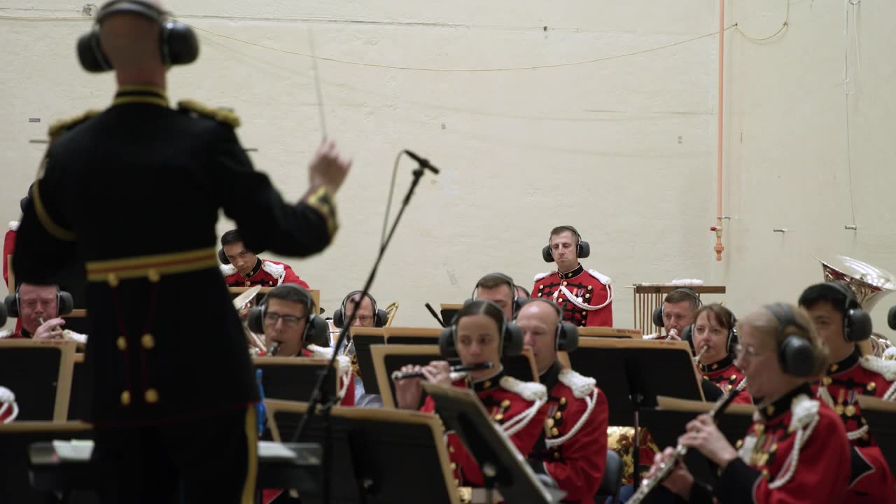 Audio Described - PACE Mission Enlists the U.S. Marine Band for Acoustic Testing Fanfare