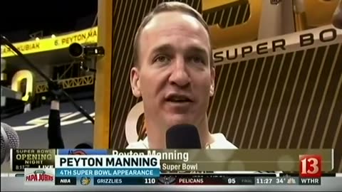 February 1, 2016 - QB Peyton Manning Preps for His 4th Super Bowl