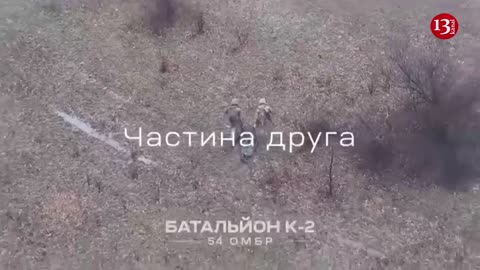 Ukrainian fighters put the wounded and captured “Wagner" in the car and send him to “vacation” via "kanal 13"