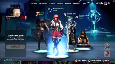 Fortnite live stream
