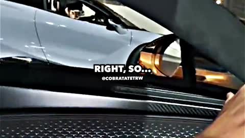 Andrew Tate takes a $5.2M Bugatti to a racing track