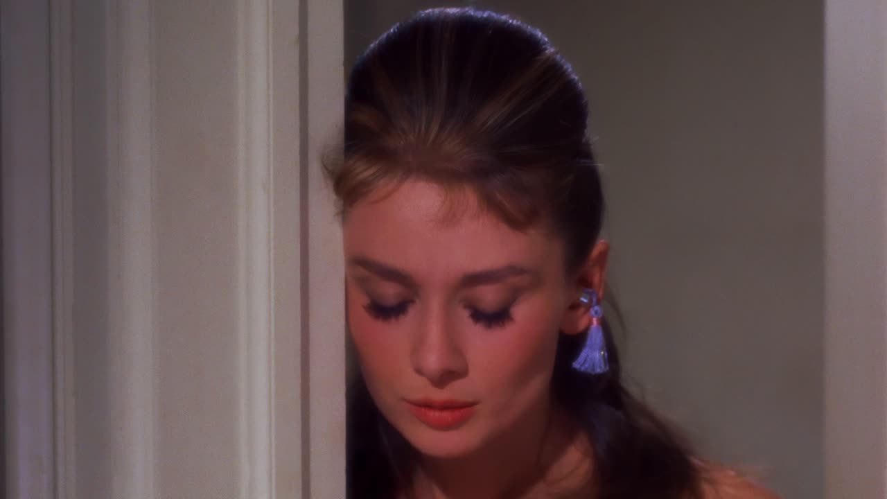 Audrey Hepburn Breakfast at Tiffanys 1961 Waking Up Clip 4k