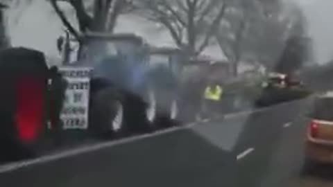 🚨WATCH: Belgian farmers rise up against the climate lobby