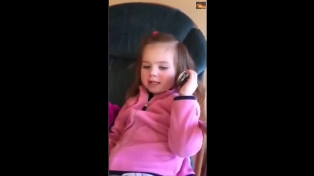 little girl sings don't take my freedom away, THANKS TRUCKERS