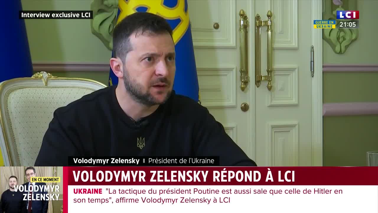 Q15/29 Zelensky interviewed by Rochebin 16 Dec 2022: Zelensky on negotiating alone with Putin in 2019
