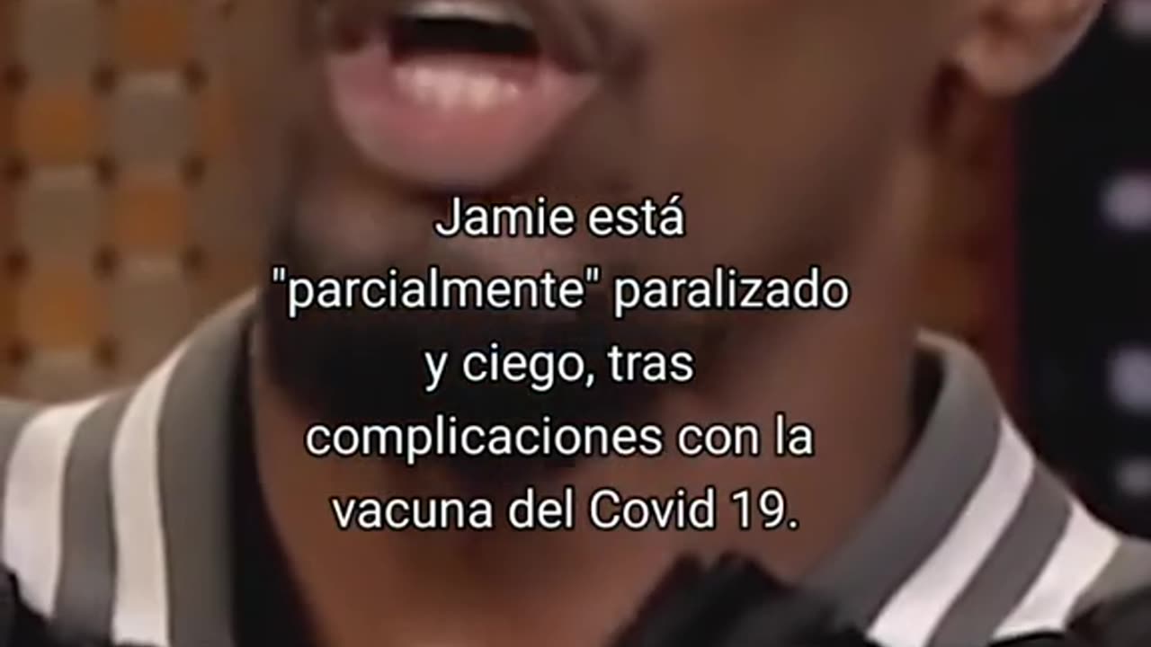 Jamie Foxx Actor, lesionado por vacuna