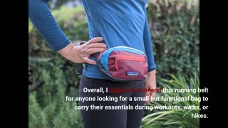 Buyer Comments: Running Belts for Women Men Black Fanny Pack Bag for Workout Gym Exercise Walki...