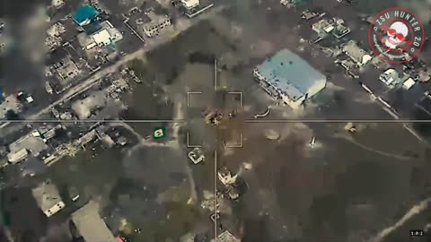 Ukrainian 120mm mortar position destroyed by a Russian Lancet