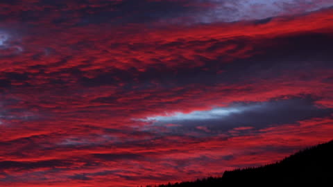 Red Sky Jan 19th 2020 18:29 (( Time Lapse ))