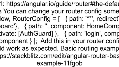 Angular 8 page redirect to home when refresh base url