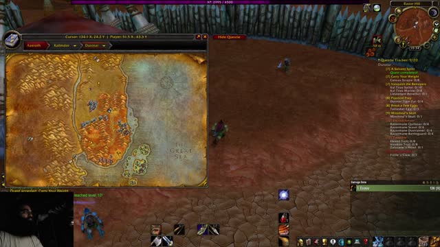 VOD garbage orc hunter dies in hardcore mode