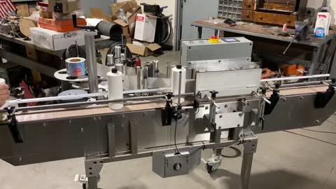 In-Line Labeling Paradigm 700 Wrap Around Pressure Sensitive Labeler