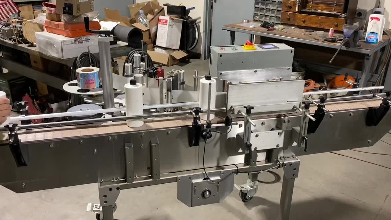 In-Line Labeling Paradigm 700 Wrap Around Pressure Sensitive Labeler