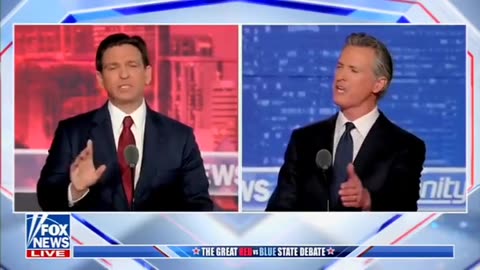 DeSantis Rips Slick, Slippery Newsom Over His Border Lies...