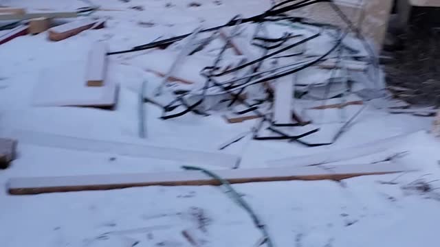 Snow Snow go away never