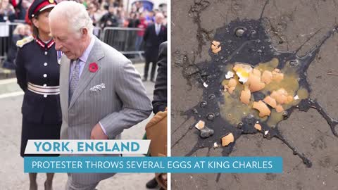 King Charles & Queen Camilla Had Eggs Thrown at Them by Protester During Latest Outing PEOPLE