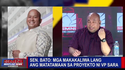 Sen. Bato: Mga makakaliwa lang ang matatamaan sa proyekto ni VP Sara