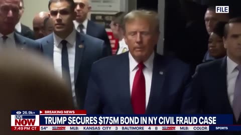 Trump Posts $175M Bond In Civil Case