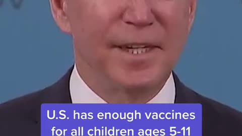 U.S. has enough vaccines for all children ages 5-11
