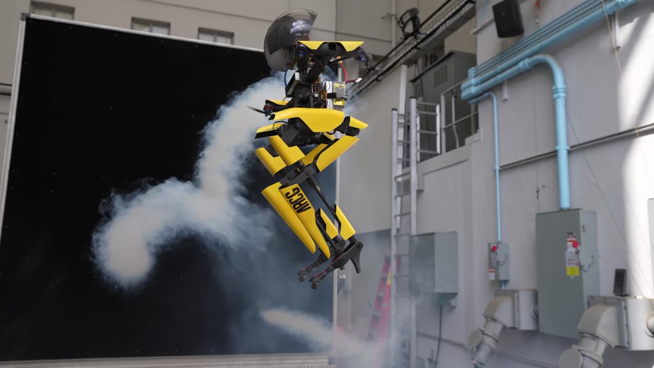 A Robot That Walks, Flies, Skateboards, Slacklines