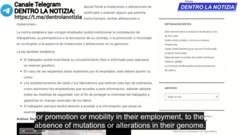 modifica del DNA e proprietà delle case farmaceutiche