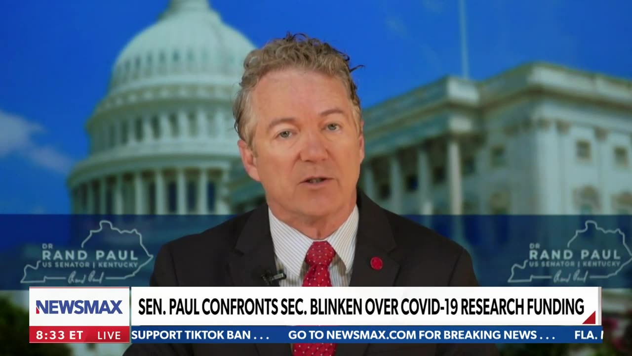 Sen. Rand Paul on COVID INVESTIGATION: ‘Democrats should not be hiding documents’