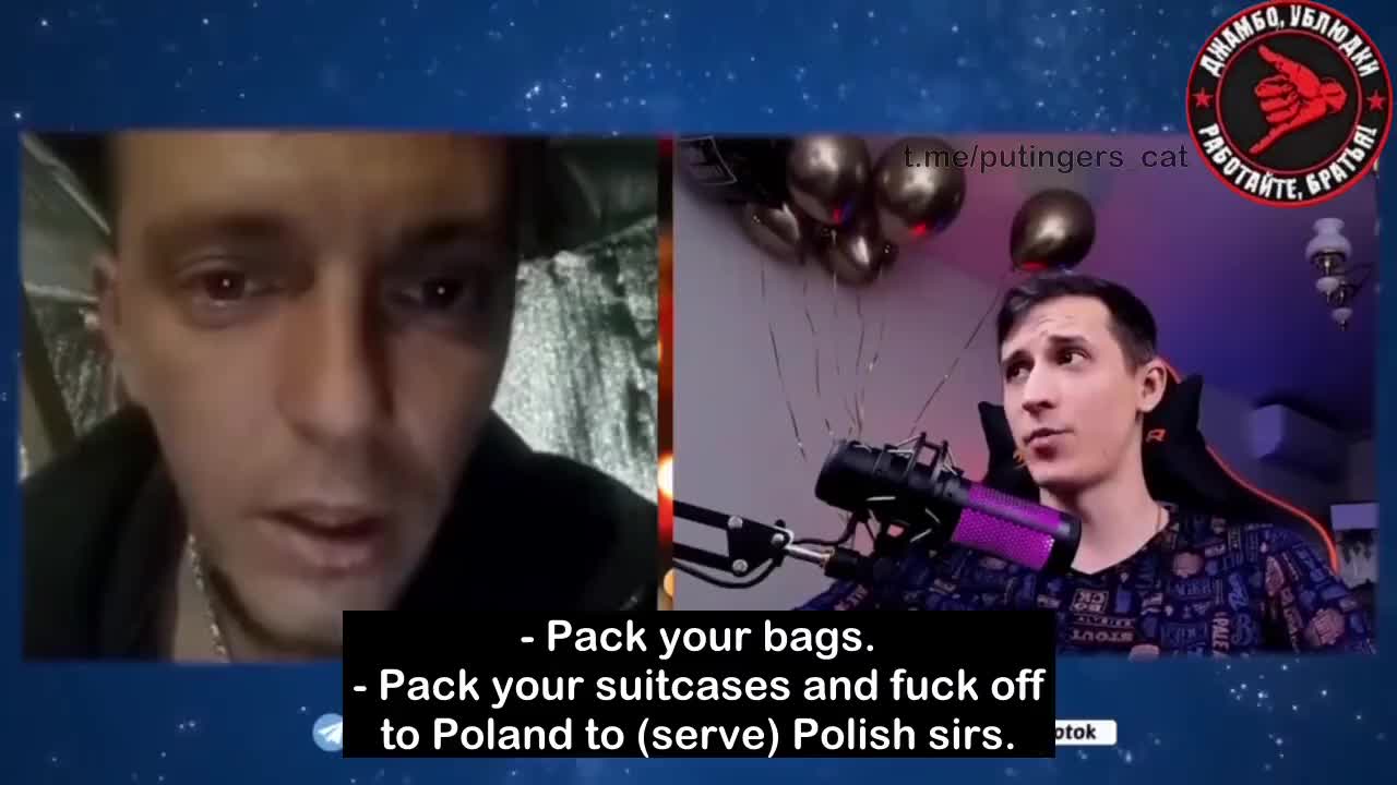 Troll vs Ukrainian soldiers/banderites sitting in trenches
