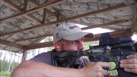 Transition of targets Colt M4 EoTech