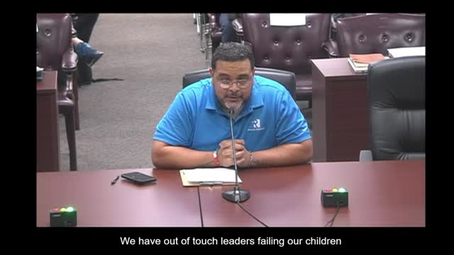 Citizens Address Baltimore County Public School Board on School Violence