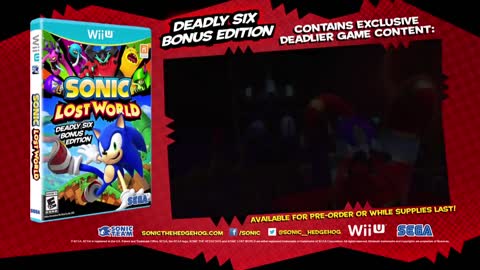 Sonic Lost World - North America Launch Trailer