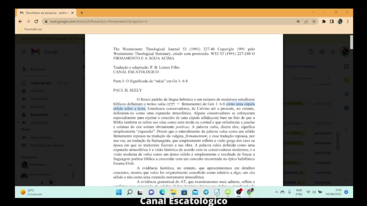 #036 Texto Literal X Interpretação Poética