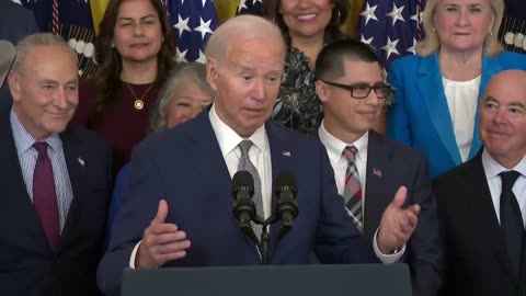 Biden brakes again