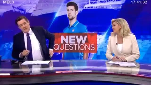 Aussie mainstream media anchors caught talking crap about Novak Djokovic