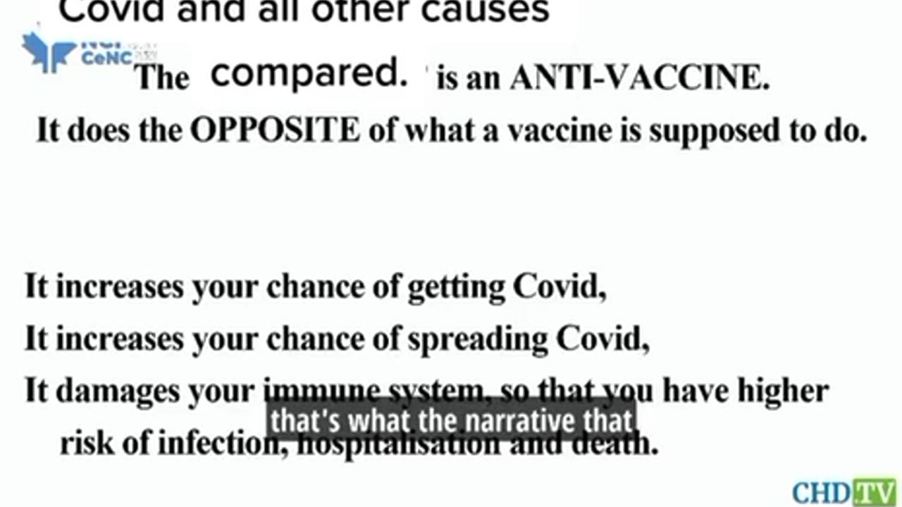 More on the jab genocide - A Canadian Doctor testify