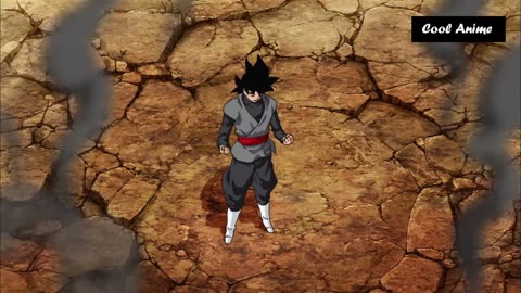 Goku vs Goku black first fight