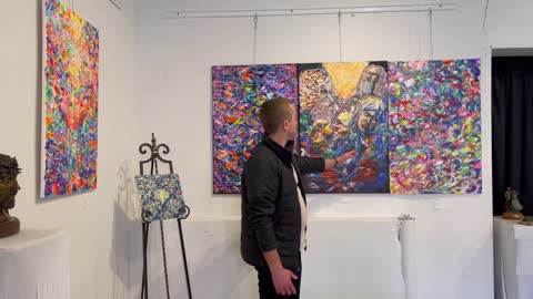 Artist Talk at Brickwalk Gallery