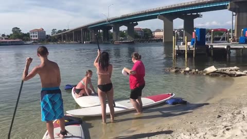 Paddleboarding in Destin, FL