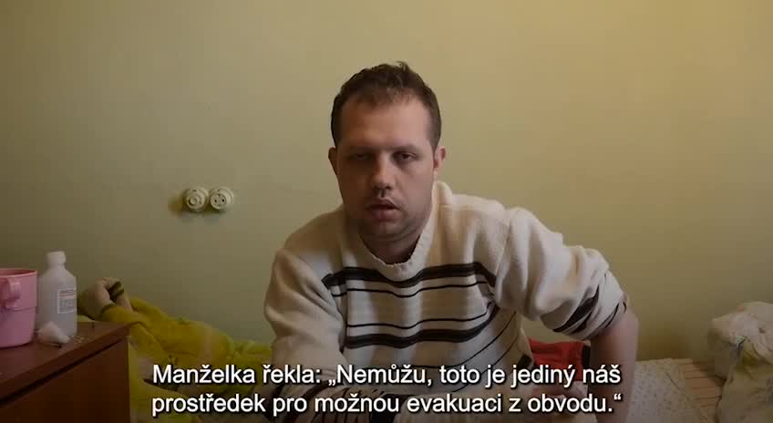 Obyvatel Mariupolu vypráví o svých zážitcích s plukem Azov